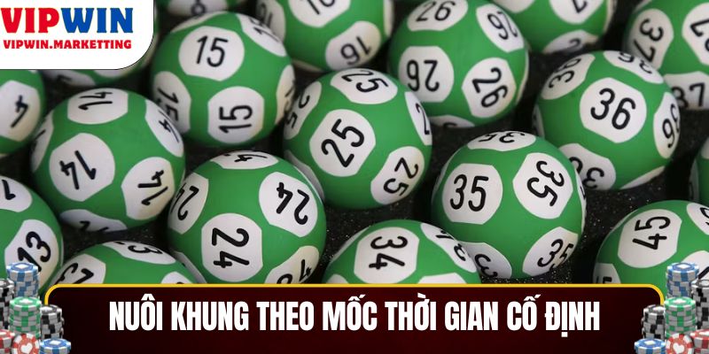 Nuôi khung theo mốc thời gian cố định để thử vận may