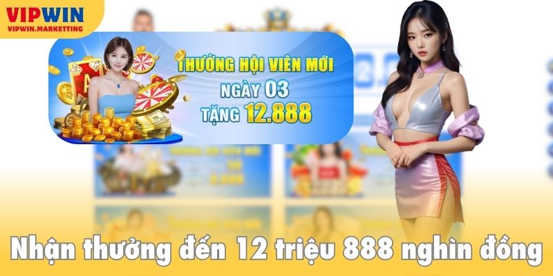 Nhận thưởng lên đến 12 triệu 888 nghìn đồng khi tham gia hệ thống