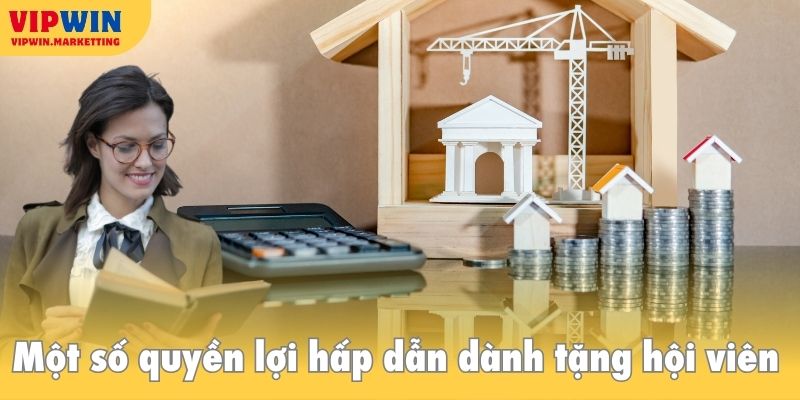 Một số quyền lợi hấp dẫn dành tặng hội viên tải app thành công