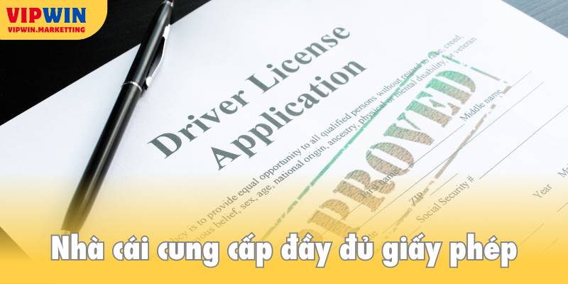 Có đầy đủ giấy phép kinh doanh do PAGCOR cấp